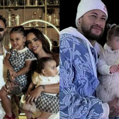 Neymar encomenda joia de 18k com as iniciais dos filhos