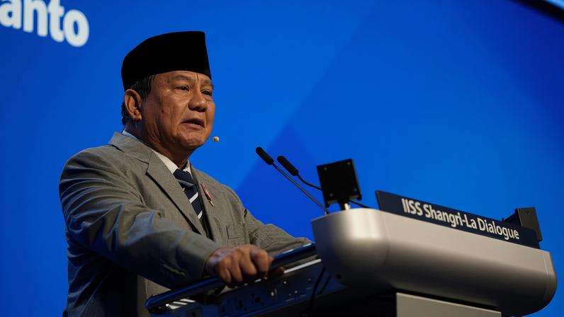 O presidente da Indonésia, Prabowo Subianto — Foto: Ore Huiying/Bloomberg