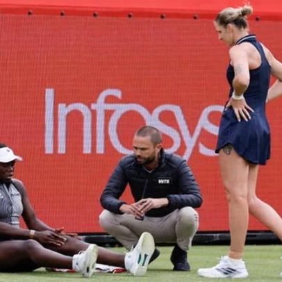 Parceria de Serena Williams nas duplas fica em aberto após lesão de Mboko