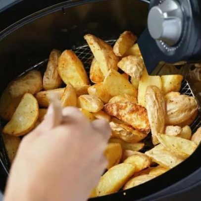 Petiscos rápidos com air fryer para dias de jogo