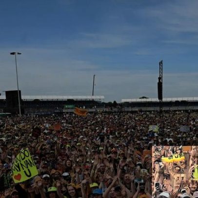 Glastonbury do automobilismo: Silverstone torna-se o maior GP da história da F1