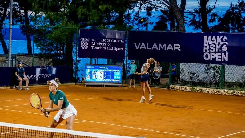 Ingrid Martins na final do WTA de Makarska