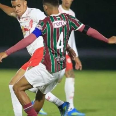 Fluminense perde para Bragantino e fica mais longe do G8 no Sub-20