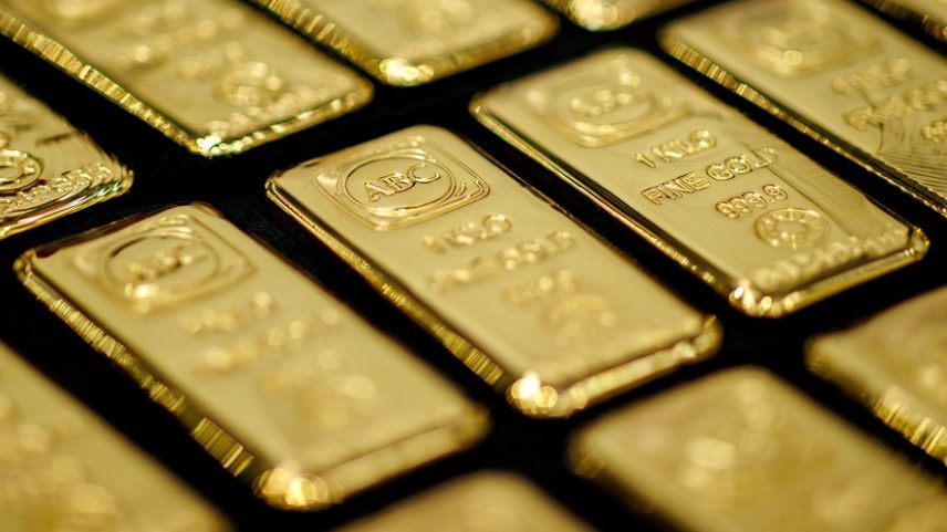 Barras de ouro — Foto: Brendon Thorne/Bloomberg