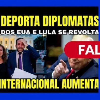 Trump não deportou diplomatas petistas, foto deputados chorando é criada por IA