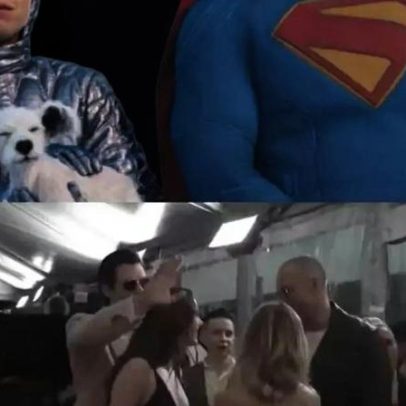 David Corenswet protege Milly Alcock de paparazzo na estreia de Supergirl