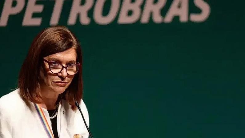 A presidente da Petrobras, Magda Chambriard
