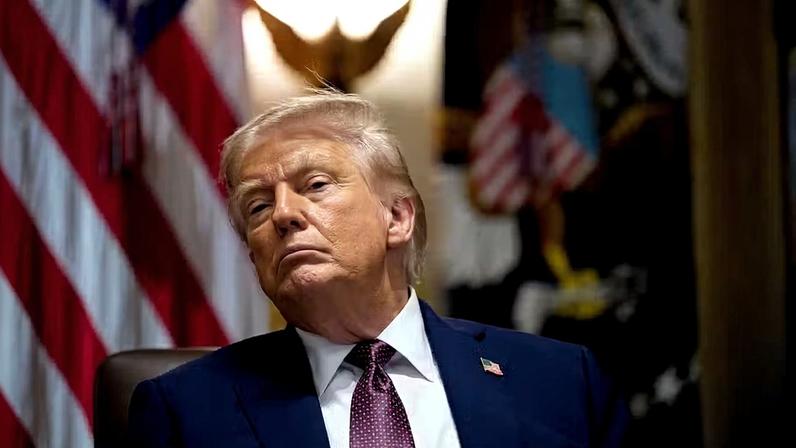 O presidente dos EUA, Donald Trump — Foto: Aaron Schwartz/CNP/Bloomberg