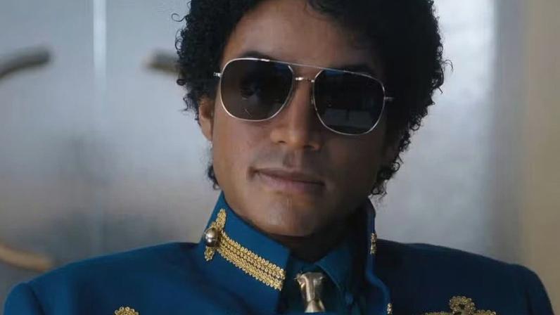 Jaafar Jackson em cena de 'Michael' (2026) — Foto: Reprodução