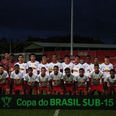 Red Bull Bragantino encerra participação na Copa do Brasil Sub-15
