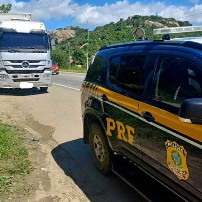 PRF desarticula desvio de cargas em Queimadas e prende dois suspeitos