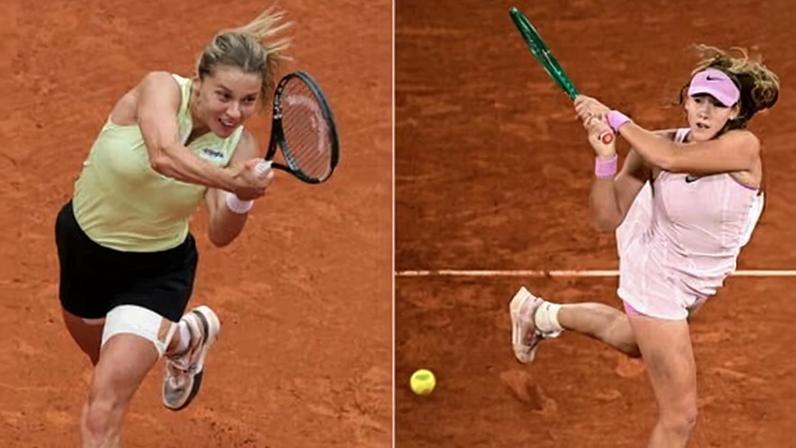 Maja Chwalinska and Mirra Andreeva are playing for the chance to win a first gram slam title.