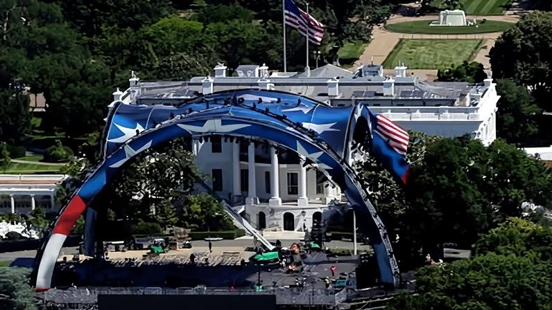Trump afirma que arena de UFC na Casa Branca pode permanecer permanentemente