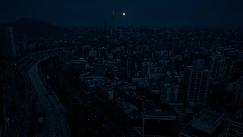 Vista de Santiago, capital do Chile — Foto: Bloomberg