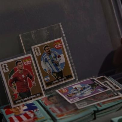 Figurinha de Messi no álbum da Copa movimenta mercado paralelo na Argentina