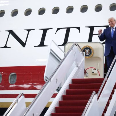 Trump revela novo avião presidencial dos EUA, presenteado pelo Catar
