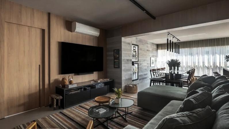 Uma casa confortável e acolhedora nasce da combinação entre funcionalidade, identidade e bem-estar dos moradores Projeto: Dantas & Passos Arquitetura |