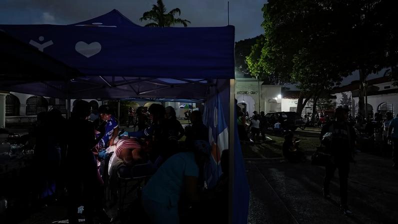 Terremotos na Venezuela levam sistema de saúde frágil ao limite — Foto: Bloomberg