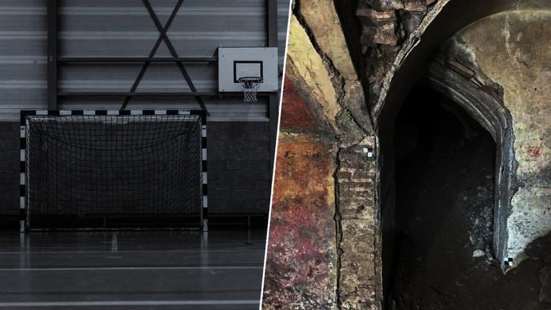 A melhor maneira de preservar uma domus romana do século II acabou sendo construir uma escola em cima dela.