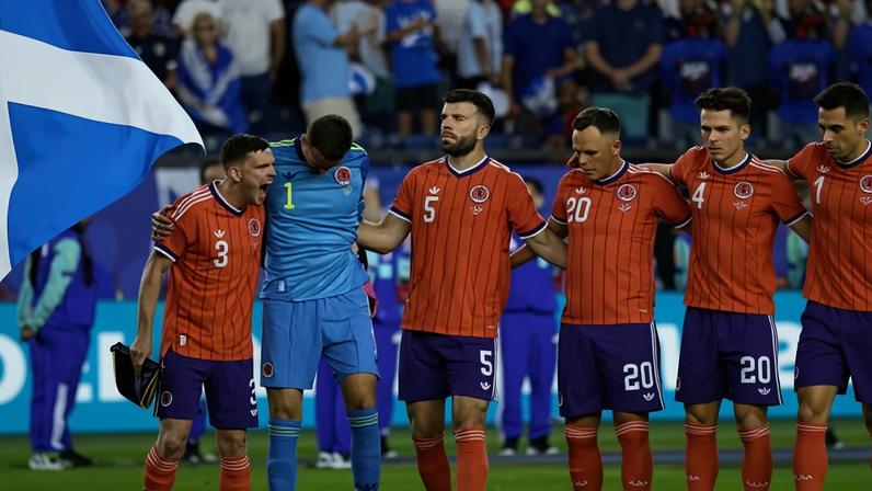 Andrew Robertson gets in the World Cup mood, baby.