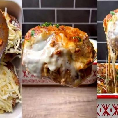 Lasanha de batata é apresentada como alternativa à massa tradicional