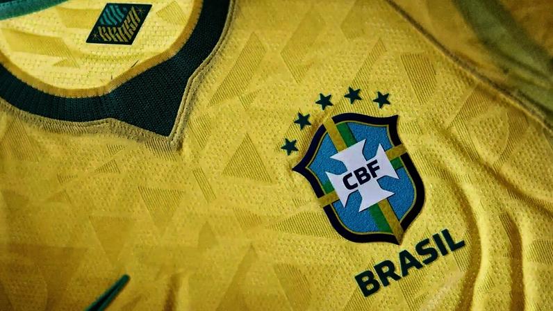 Camisa nº 1 da Seleção Brasileira.