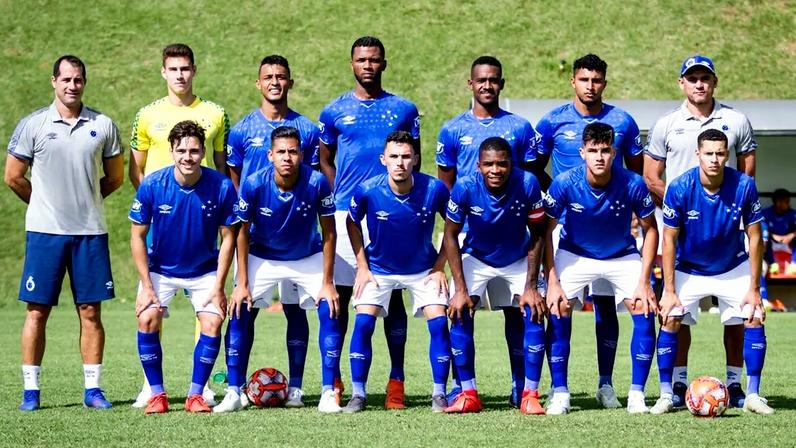 Sub-20 do Cruzeiro em 2019 (Foto: Gustavo Aleixo/Cruzeiro)