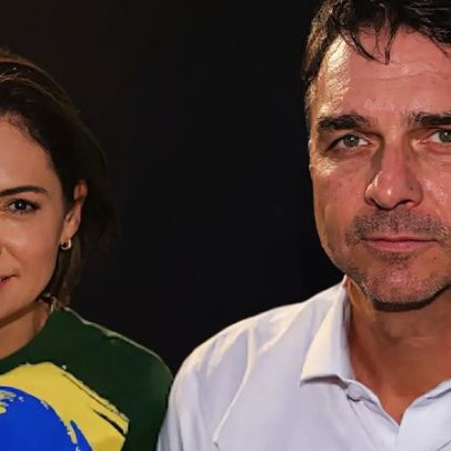 Flávio Bolsonaro reage após Michelle Bolsonaro acusá-lo de humilhação
