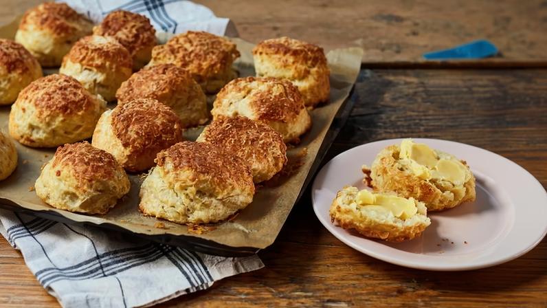A light touch is essential for scones, so don’t overwork your dough.