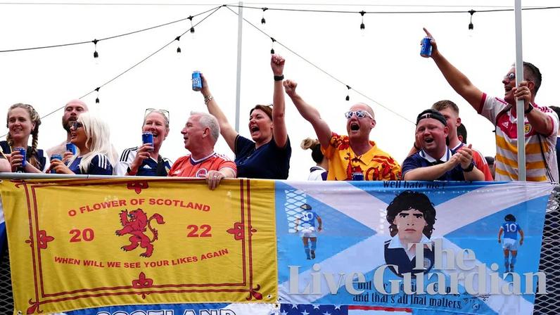 The Tartan Army in Miami.