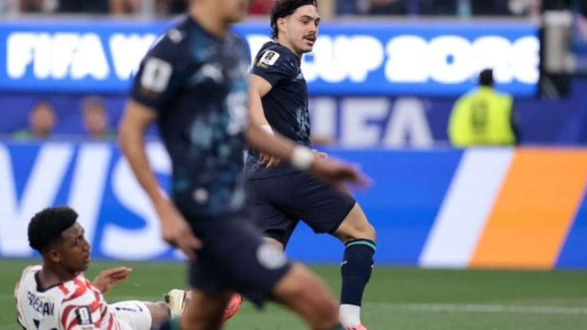 Maurício foi o autor do único gol paraguaio na estreia da sua seleção na Copa do Mundo –