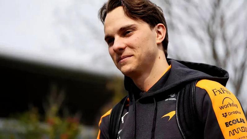 Oscar Piastri em evento da F1