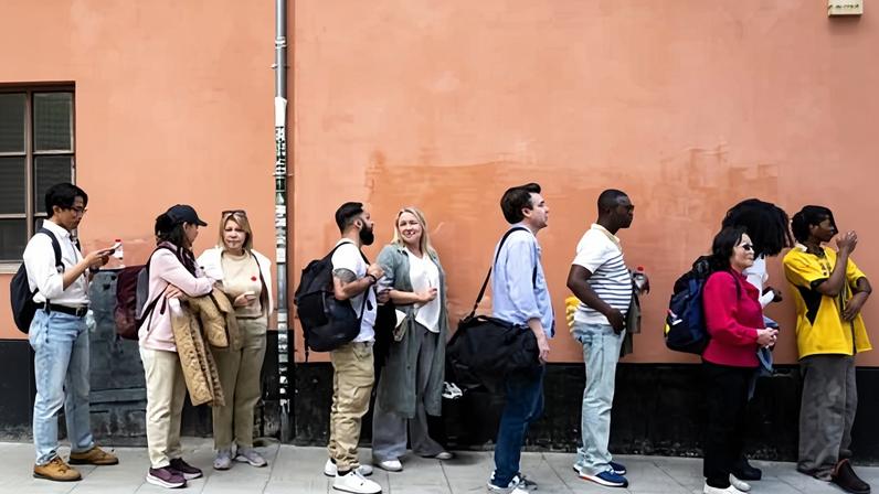 Fazer fila para conhecer pessoas pode se tornar prática comum em breve