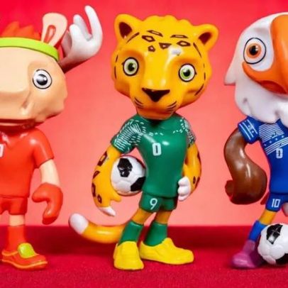 Mascotes da Copa do Mundo 2026: animais representam as nações-sede
