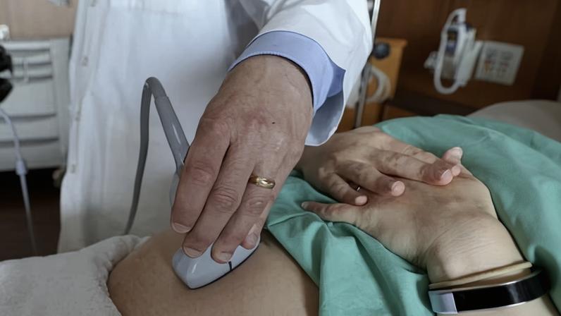 The test was envisioned for use when an anomaly had been seen in an ultrasound screening.