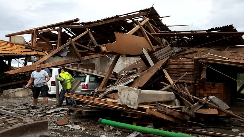 Tempestades severas varrem Europa e Ásia Oriental