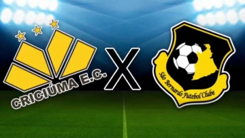 Criciúma x São Bernardo: onde assistir ao vivo ao jogo da Série B do Campeonato Brasileiro.