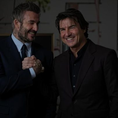 David Beckham recebe estrela na Calçada da Fama em LA durante a Copa do Mundo