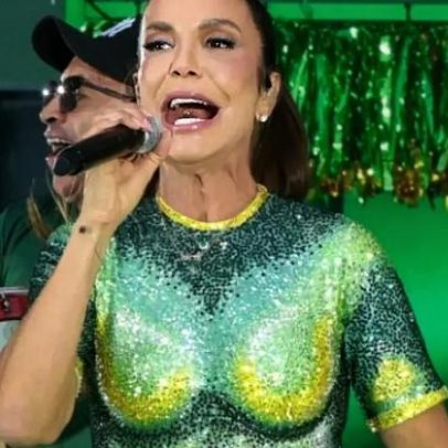 Ivete Sangalo usa body com 33 mil cristais em jogo no Maracanã