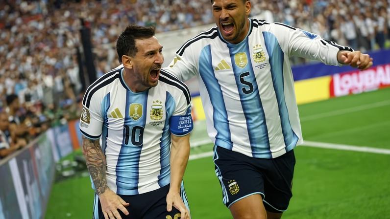 Argentina's Lionel Messi (left) is now two goals clear of Miroslav Klose in the all-time World Cup goal standings.