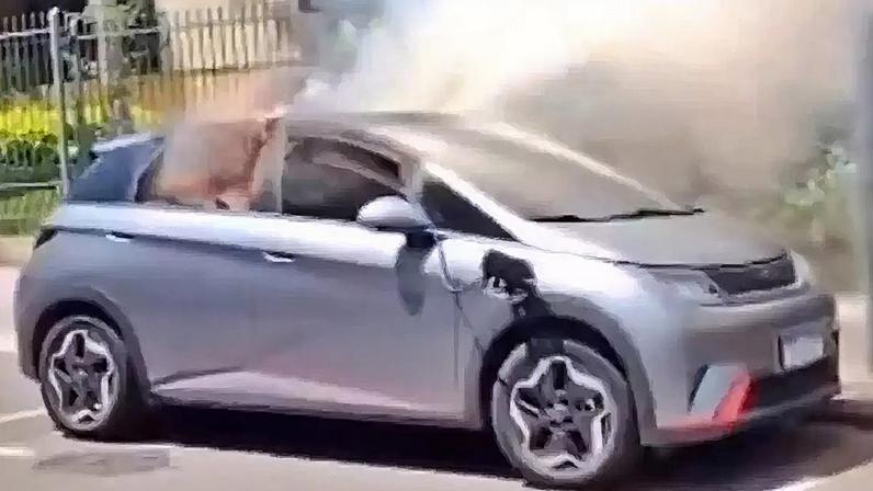 BYD Dolphin pega fogo no RS e é primeiro carro elétrico a sofrer incêndio no Brasil