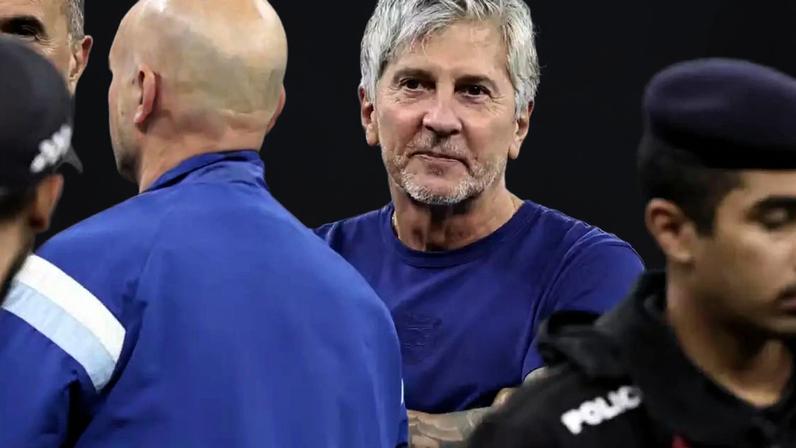 Jorge Horacio, pai de Messi, na final da Copa do Mundo de 2022