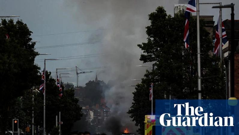 Police have declared a critical incident in Belfast after protests broke out.