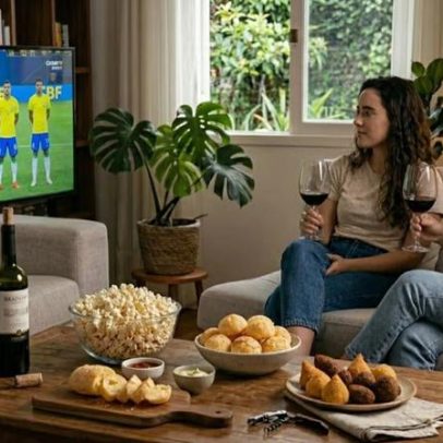 Vinho e petiscos: combinação popular para assistir à Copa