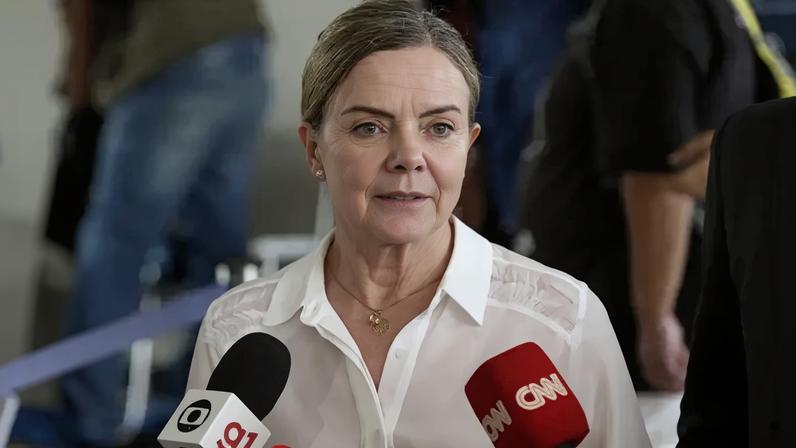 Gleise Hoffmann, presidente do PT (Foto: Antonio Cruz/Agência Brasil)