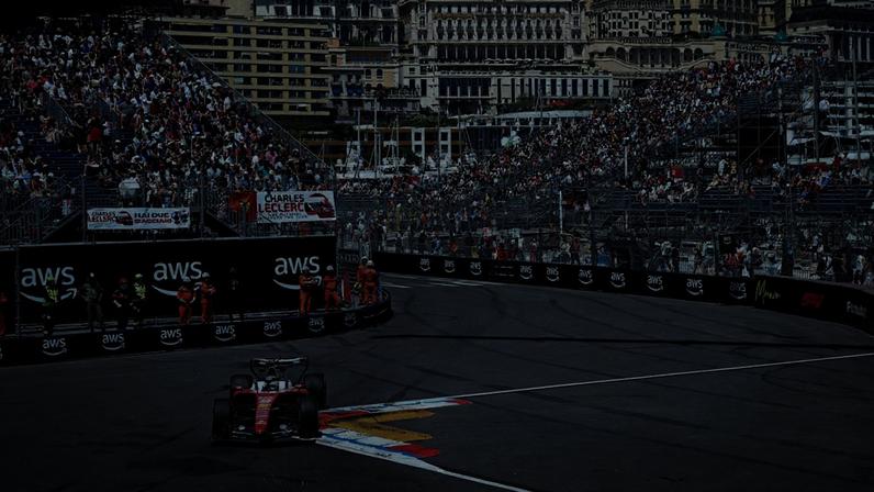Charles Leclerc, da Ferrari, liderou o primeiro treino livre do GP de Mônaco.