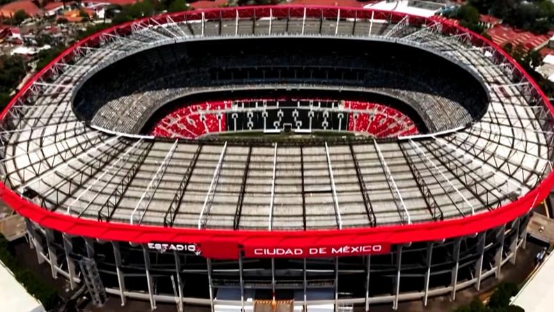 Azteca, único estádio a sediar três Copas, receberá a abertura deste ano