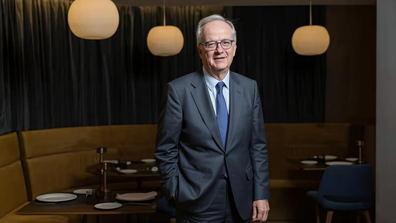 Simón Pedro Barceló, copresidente y consejero delegado del grupo Barceló en el hotel Barceló Emperatriz.