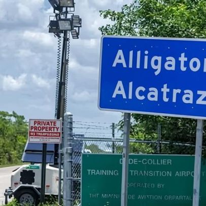 Advogados pedem apuração sobre o fechamento do Alligator Alcatraz na Flórida