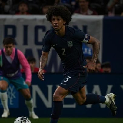 Lesão no tornozelo tira Chris Richards de amistoso diante da Alemanha